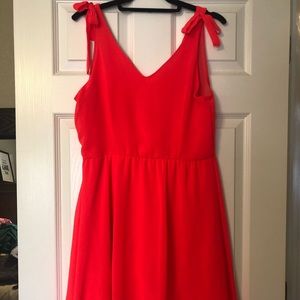 NEON PINK DRESS - SZ L